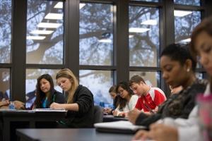 Lamar University Students in Classroom